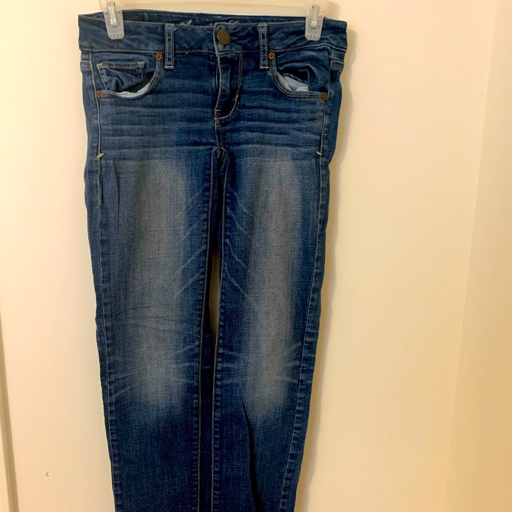 American eagle skinny jeans. Size 0